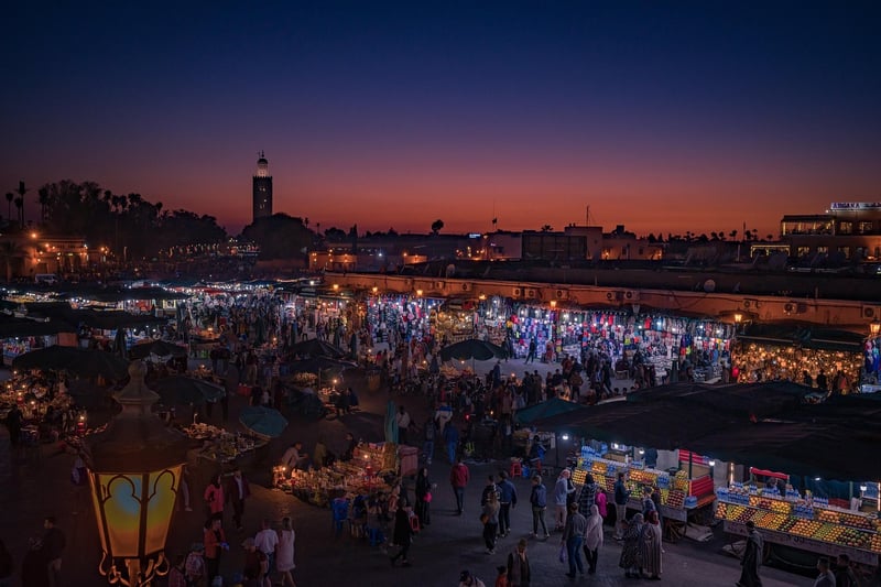 Moroccan market